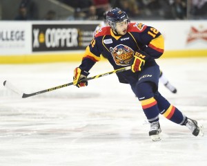 Alex DeBrincat of the Erie Otters. Photo by Aaron Bel/OHL Images