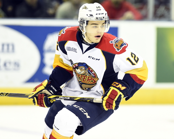 Alex DeBrincat of the Erie Otters. Photo by Aaron Bell/OHL Images