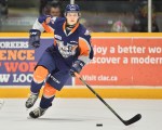 Vili Saarijarvi of Flint Firebirds. Photo by Aaron Bell/OHL Images
