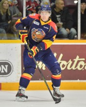Travis Dermott of the Erie Otters. Photo by Terry Wilson / OHL Images.