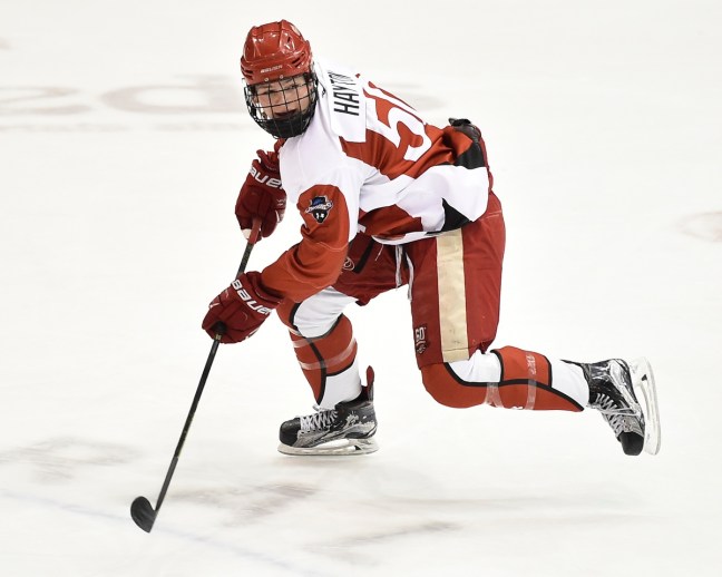 Action from the 2016 OHL Combine. Photo by Aaron Bell/OHL Images