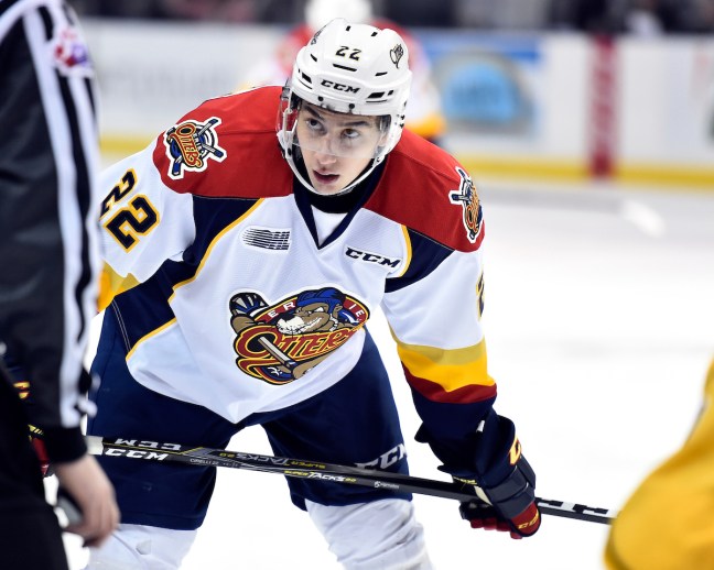 Anthony Cirelli of the Erie Otters. Photo by Aaron Bell/OHL Images