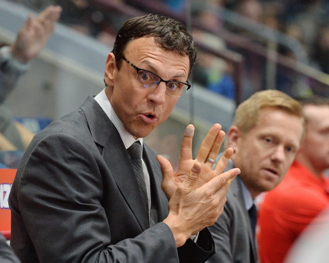 Rocky Thompson of the Windsor Spitfires. Photo by Terry Wilson / OHL Images.