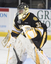 Justin Fazio of the Sarnia Sting. Photo by Aaron Bell/OHL Images