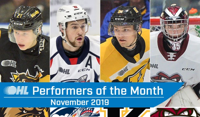 performers of the month for november